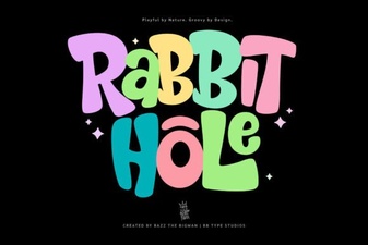Rabbit Hole Font: Creative Typography for Bold Design Projects