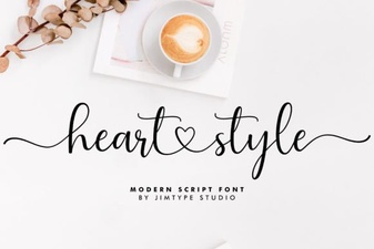 Creative Heart Style Fonts for Unique Design Projects